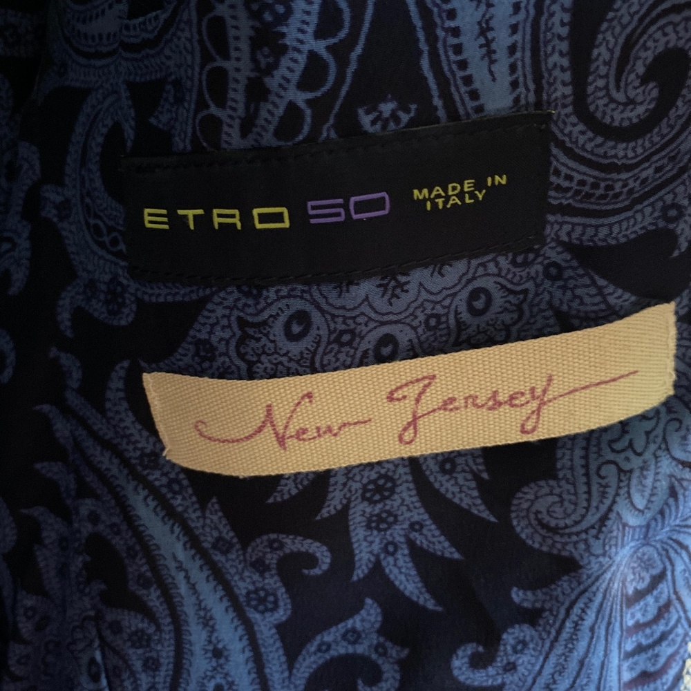 Etro unstructured jacket
